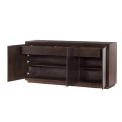 Mincio Dressoir bruin eikenfineer 176cm