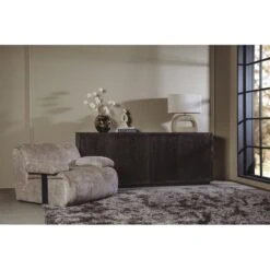 Mincio Dressoir bruin eikenfineer 220cm