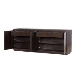 Mincio Dressoir bruin eikenfineer 220cm