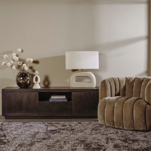 Mincio Tv meubel bruin eikenfineer 176cm