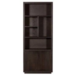 Mincio Vakkenkast bruin eikenfineer 90cm