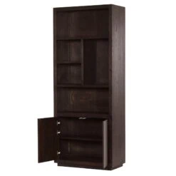 Mincio Vakkenkast bruin eikenfineer 90cm