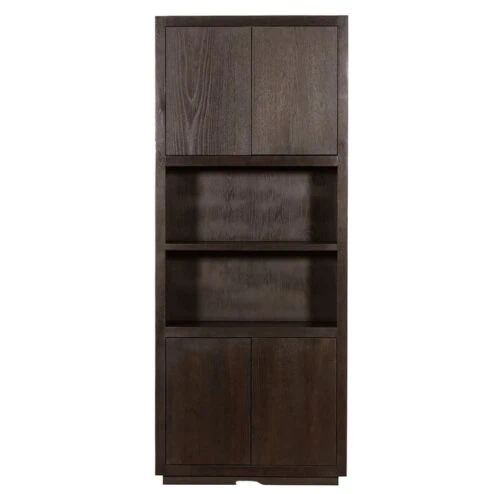 Mincio Wandkast bruin eikenfineer 90cm