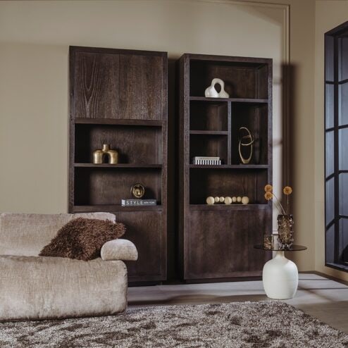 Mincio Wandkast bruin eikenfineer 90cm