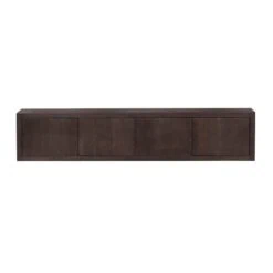 Mincio zwevend Tv meubel bruin eikenfineer 220cm