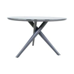 Mojito Tuintafel Rond keramisch zwart 120cm