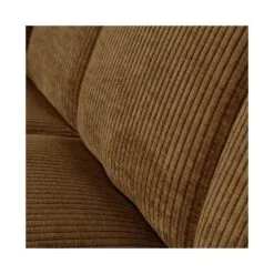 Mojo Eetkamerbank Met Rugleuning Ribstof Honinggeel 164cm