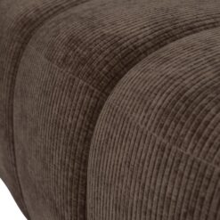 Mojo Eetkamerbank Ribstof Bruin 164cm (2)