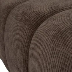 Mojo Eetkamerbank Ribstof Bruin 164cm (2)