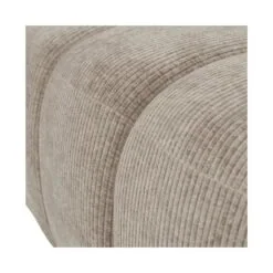 Mojo Eetkamerbank Ribstof Donkerzand 164cm