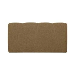 Mojo Eetkamerbank Rugleuning Bouclé Geel/Bruin Melange 164cm