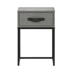 Morris Nachtkast Dennenhout Leem 35cm