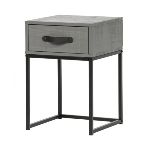 Morris Nachtkast Dennenhout Leem 35cm