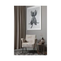 Muse Fauteuil Grof Geweven Stof Naturel