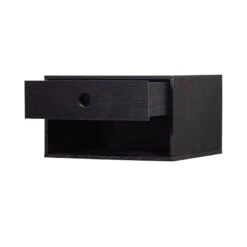 Nancy Hangend Nachtkastje Zwart 34cm