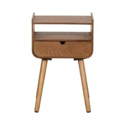 Nils Nachtkastje Hout Naturel 36cm