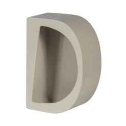 Noam Wanddeco Halfrond Hout Dust 24cm