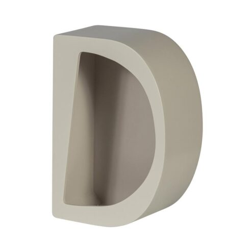 Noam Wanddeco Halfrond Hout Dust 24cm