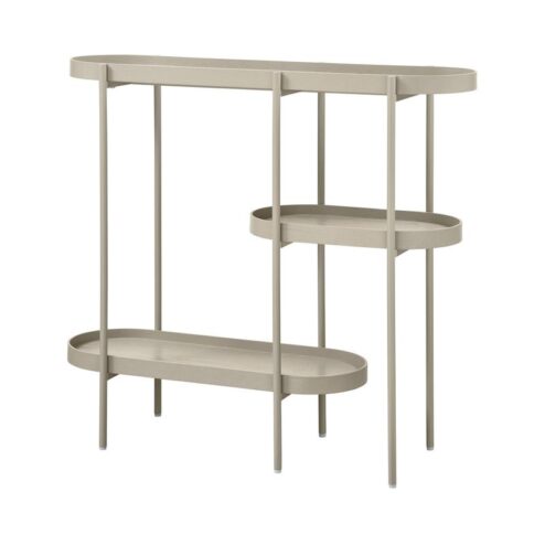 Noan Sidetable Hout/Metaal Antiek Beige 90cm