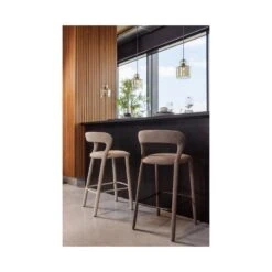 Noble Barstoel Taupe