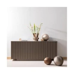 Nova Dressoir Dennenhout Truffelbruin 200cm