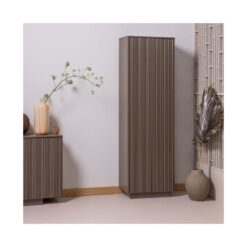 Nova Hoge Opbergkast Dennenhout Truffelbruin 67cm