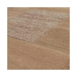 Noven Handgeweven Vloerkleed Wol/Katoen Zand 170x240cm