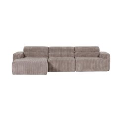 Novi Chaise Longue Bank Links Ribstof Zand