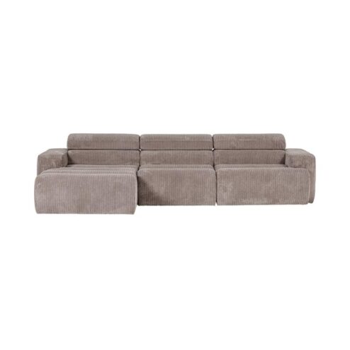 Novi Chaise Longue Bank Links Ribstof Zand