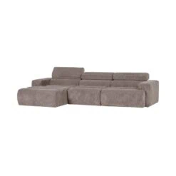 Novi Chaise Longue Bank Links Ribstof Zand