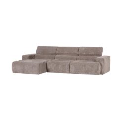 Novi Chaise Longue Bank Links Ribstof Zand