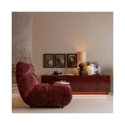 Observe Fauteuil Aubergine