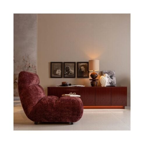 Observe Fauteuil Aubergine