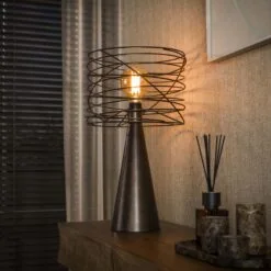 Omaha 1-lichts Tafellamp Bruin