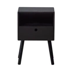 Ozzy Nachtkastje MDF Zwart 36cm