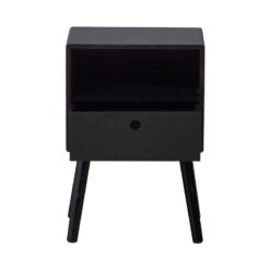Ozzy Nachtkastje MDF Zwart 36cm