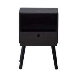 Ozzy Nachtkastje MDF Zwart 36cm