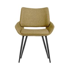 Parade Eetkamerstoel Melange Stof Mosterd