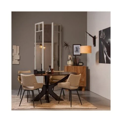 Parade Eetkamerstoel Melange Stof Zand