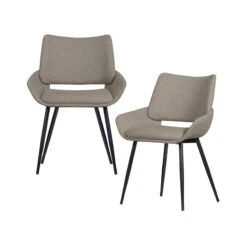 Parade Eetkamerstoel Melange Stof Zand