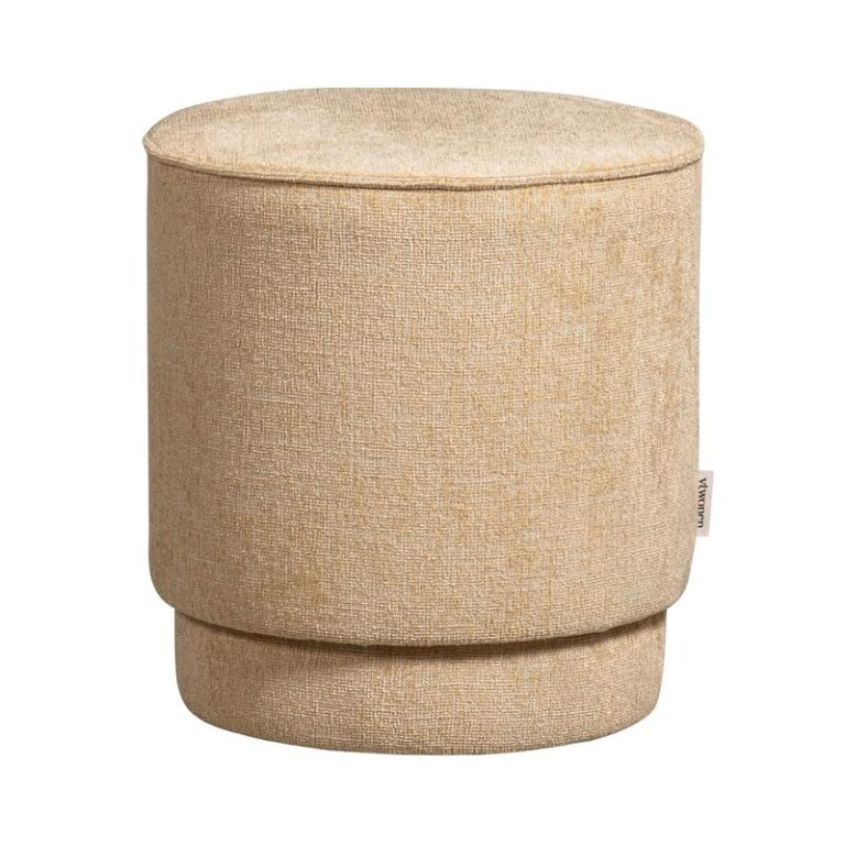 Pearl Poef Butter Melange 40cm