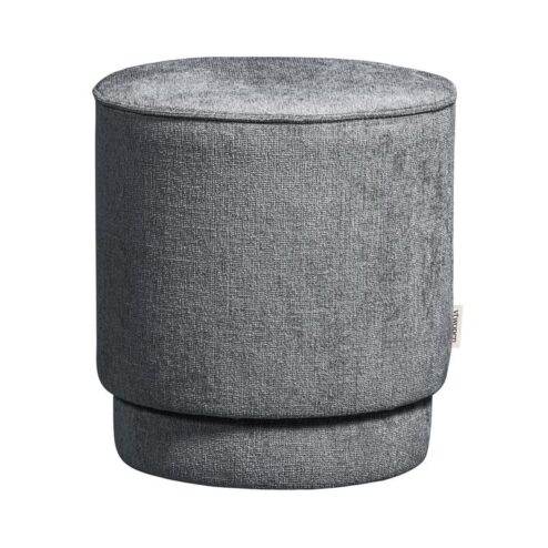 Pearl Poef Denim Melange 40cm