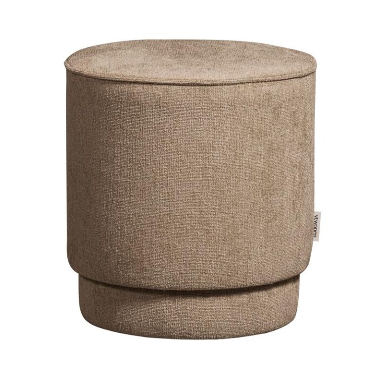 Pearl Poef Mud Melange 40cm