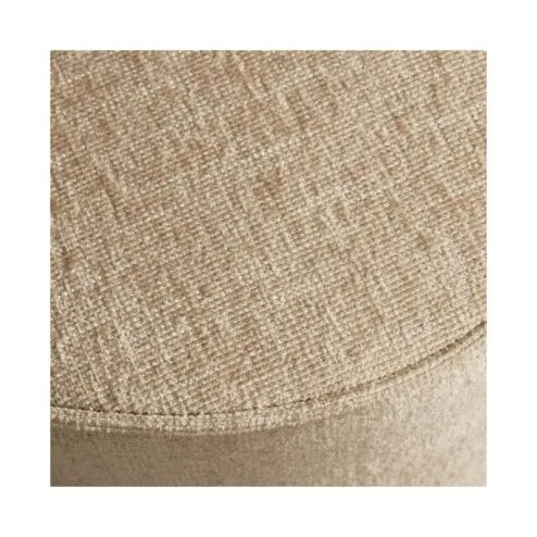 Pearl Poef Naturel Melange 40cm