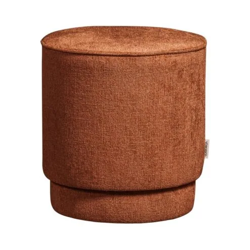 Pearl Poef Roest Melange 40cm