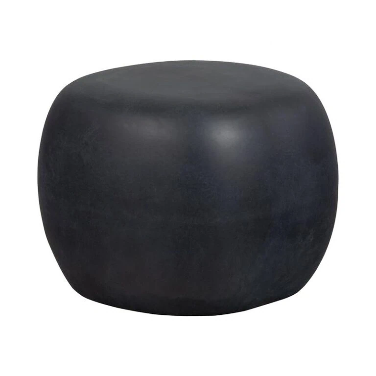 Pebble Bijzettafel Betonlook Antraciet 50cm