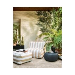 Pebble Bijzettafel Betonlook Antraciet 65cm