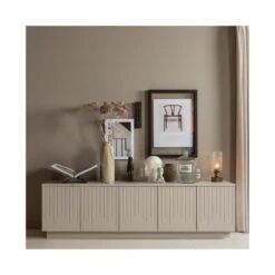 Pencil TV Meubel Dennenhout Mist 180cm