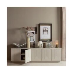 Pencil TV Meubel Dennenhout Mist 180cm