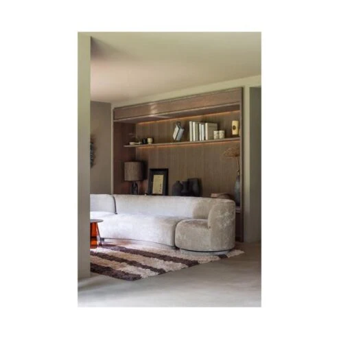 Popular 2-Zits Bankje Naturel 215cm